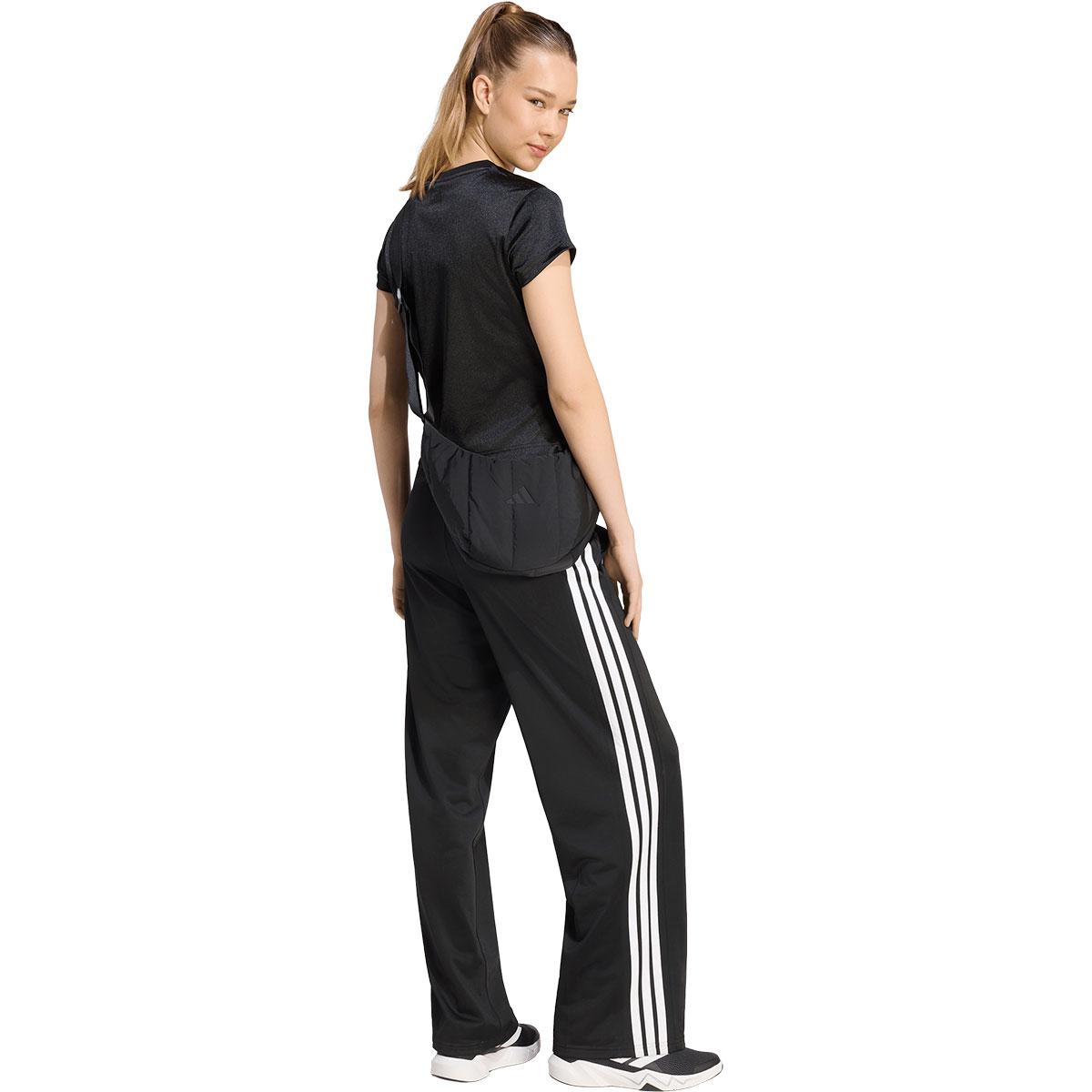 adidas 3-Stripes Dayready Wide Leg Trackbukser Dame BLACK