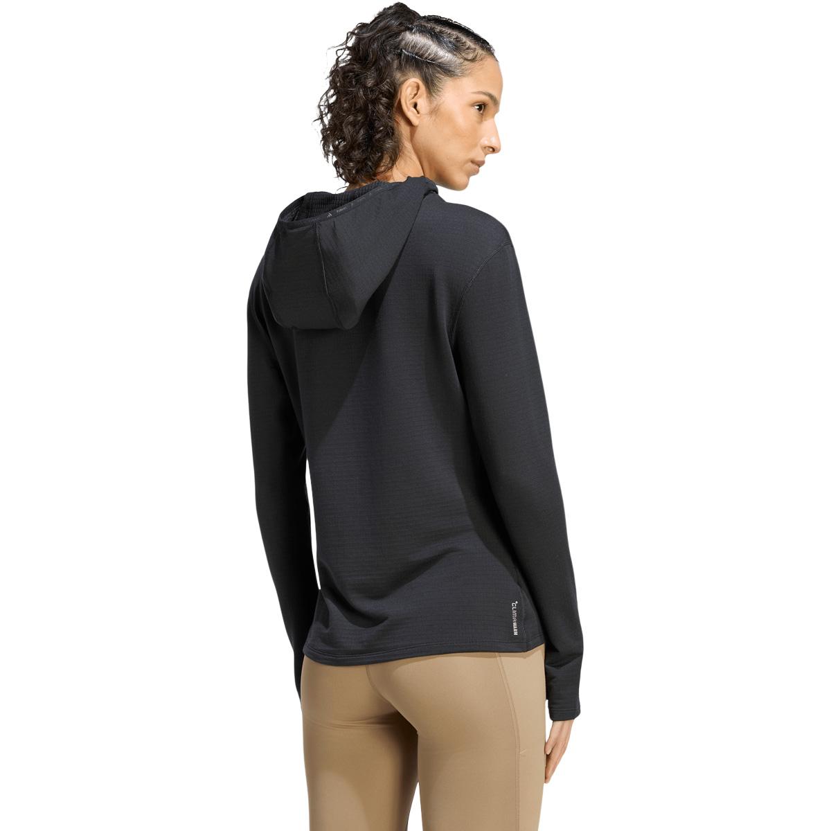 adidas Adi365 Winterized Hooded Løpetrøye Dame BLACK