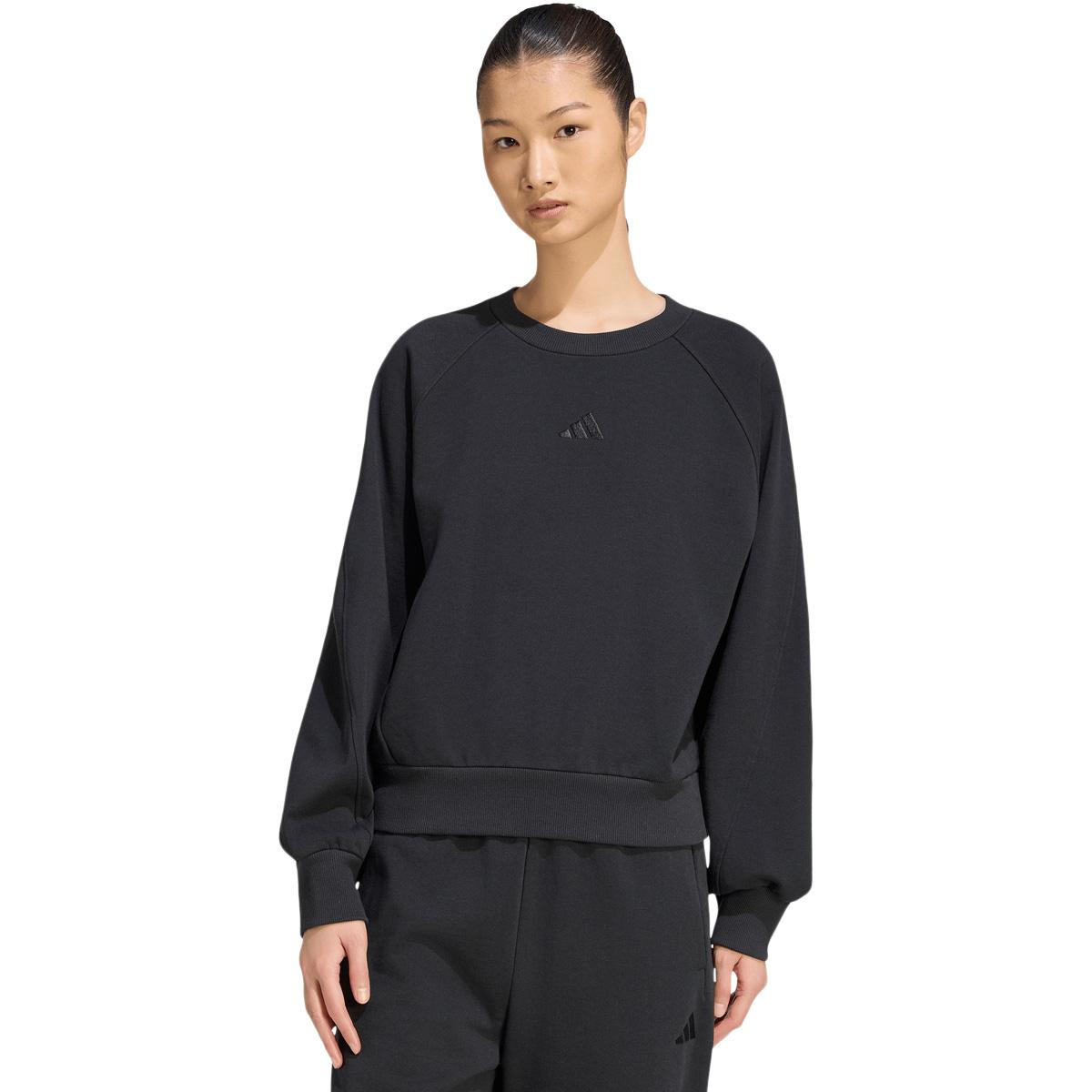 adidas AK Small Logo Sweatshirt Dame BLACK