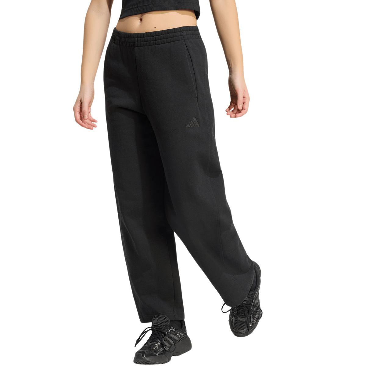 adidas Kit Small Logo Bar Joggingbukser Dame BLACK