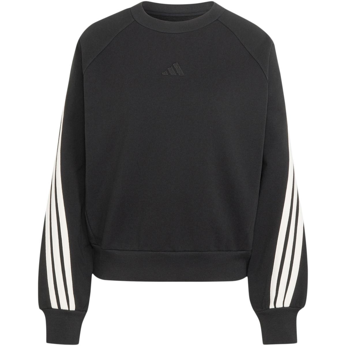 adidas AK 3-Stripes Sweatshirt Dame BLACK/OWHITE