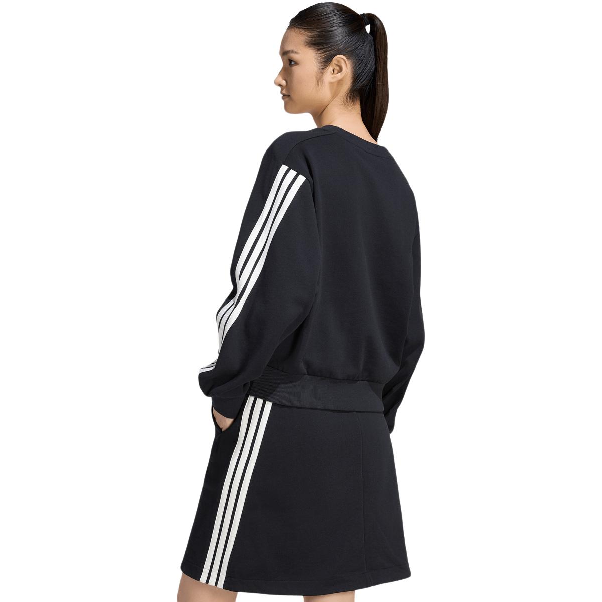 adidas AK 3-Stripes Sweatshirt Dame BLACK/OWHITE