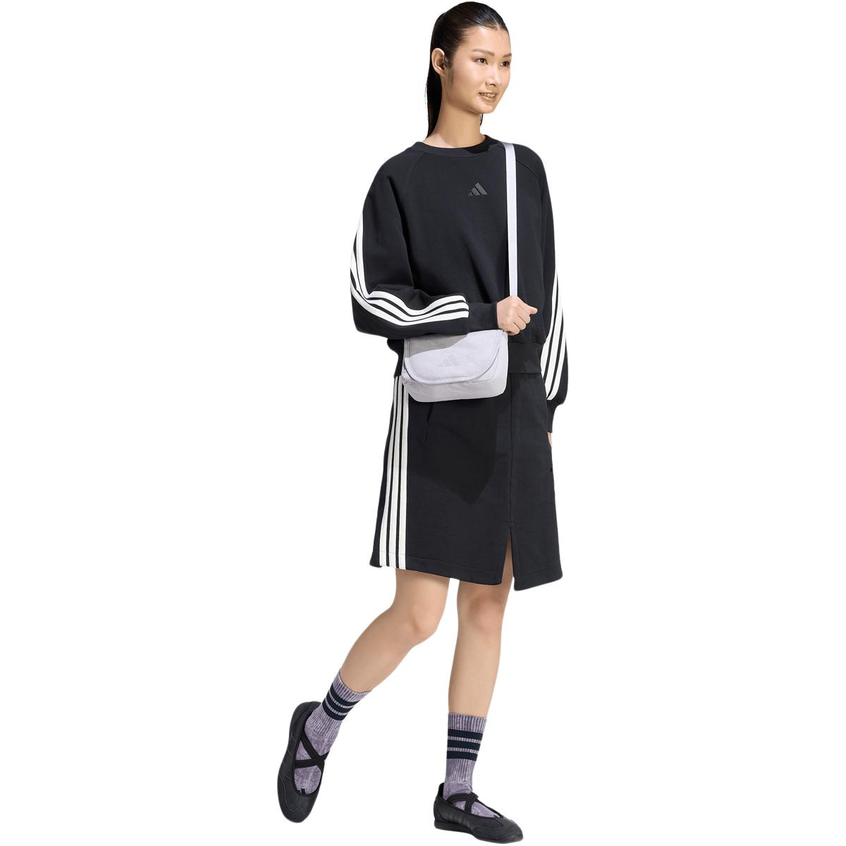 adidas AK 3-Stripes Sweatshirt Dame BLACK/OWHITE