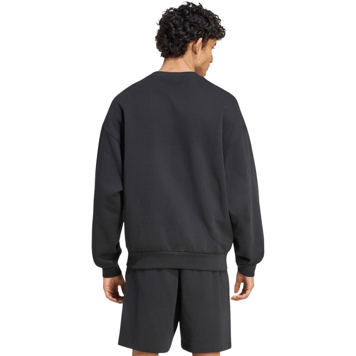 adidas AK Small Logo Sweatshirt Herre BLACK