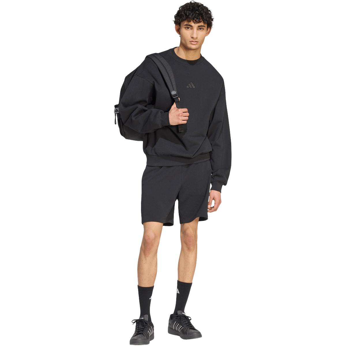 adidas AK Small Logo Sweatshirt Herre BLACK