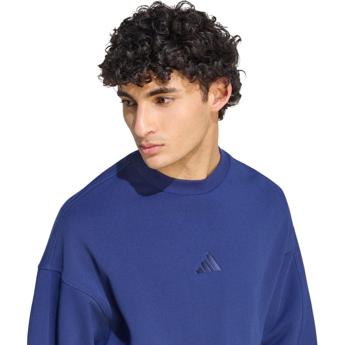 adidas Kit Small Logo Sweatshirt Herre DKBLUE