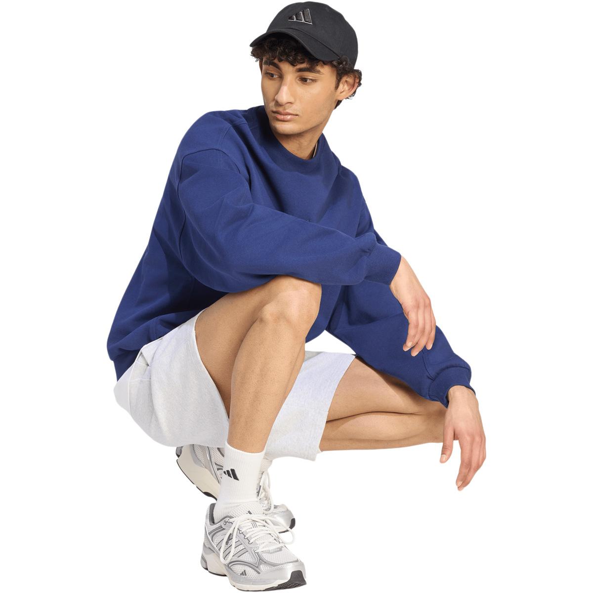 adidas Kit Small Logo Sweatshirt Herre DKBLUE