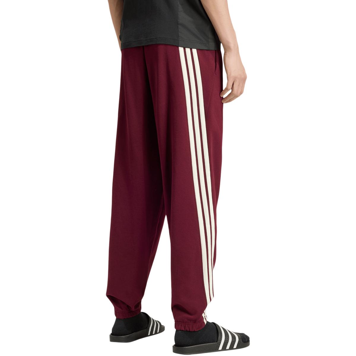adidas Kit 3-Stripes Joggingbukser Herre MAROON/OWHITE