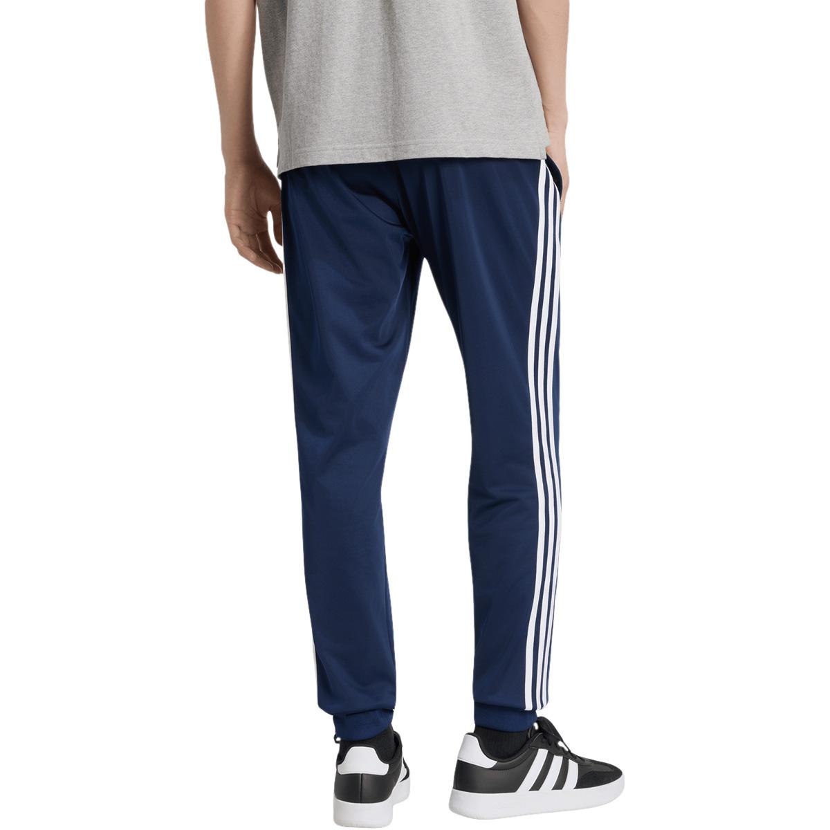 adidas 3-Stripes Regular Tapered Trackbukser Herre TENABL/WHITE