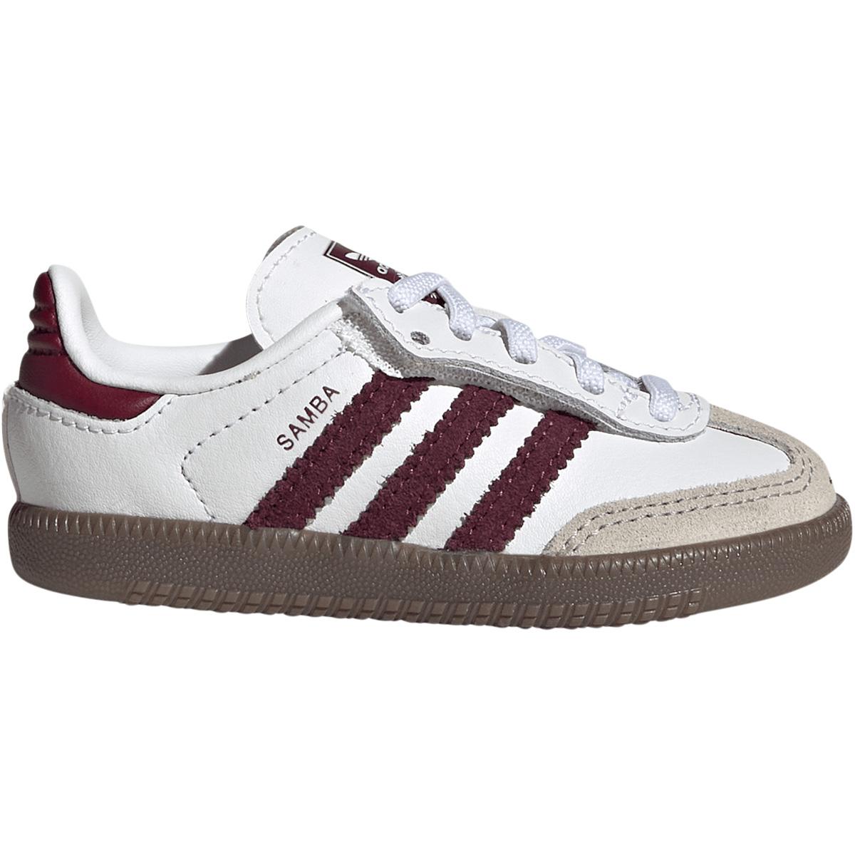 adidas Originals Samba OG I Velcro Sneakers Børn FTWWHT/MAROON/GUM5
