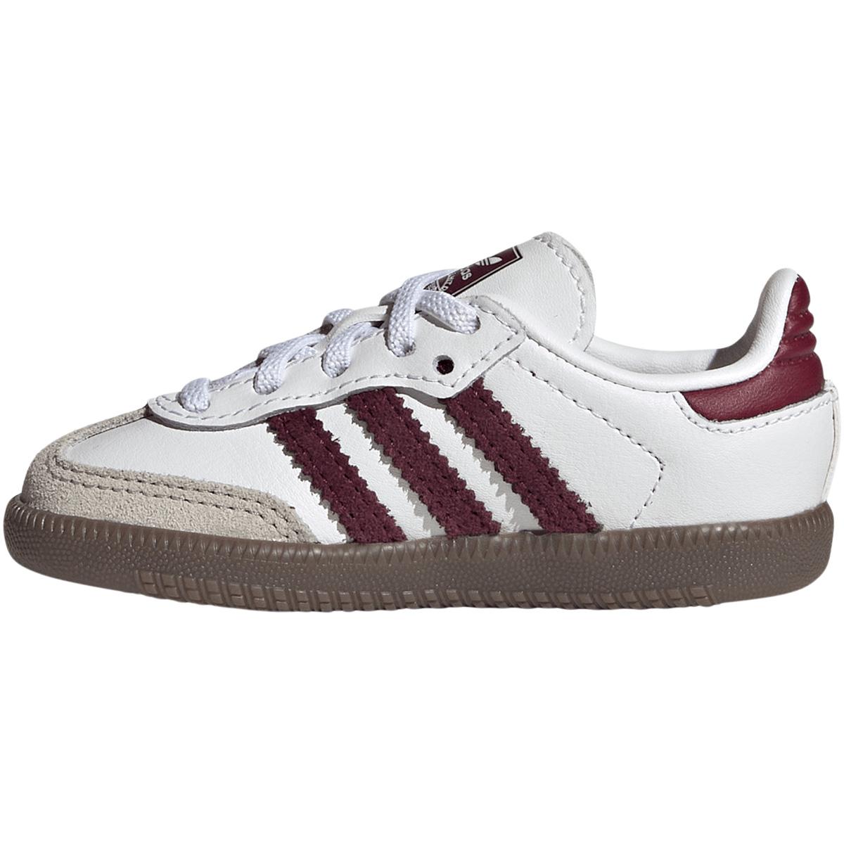 adidas Originals Samba OG I Velcro Sneakers Børn FTWWHT/MAROON/GUM5