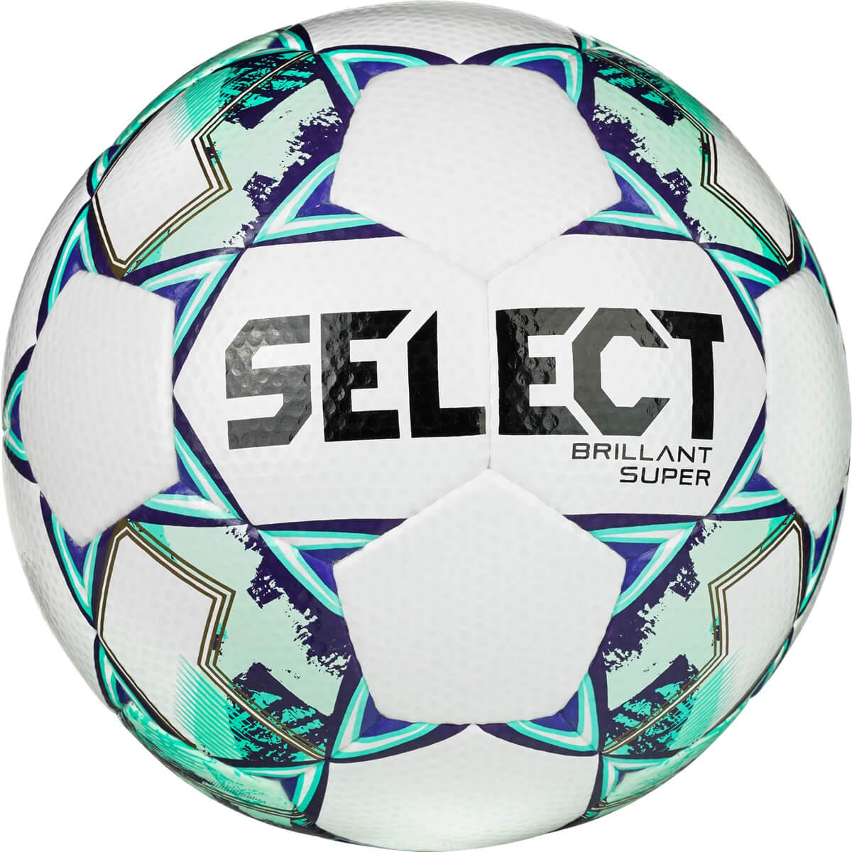 SELECT Brillant Super v22 Fodbold white/purple