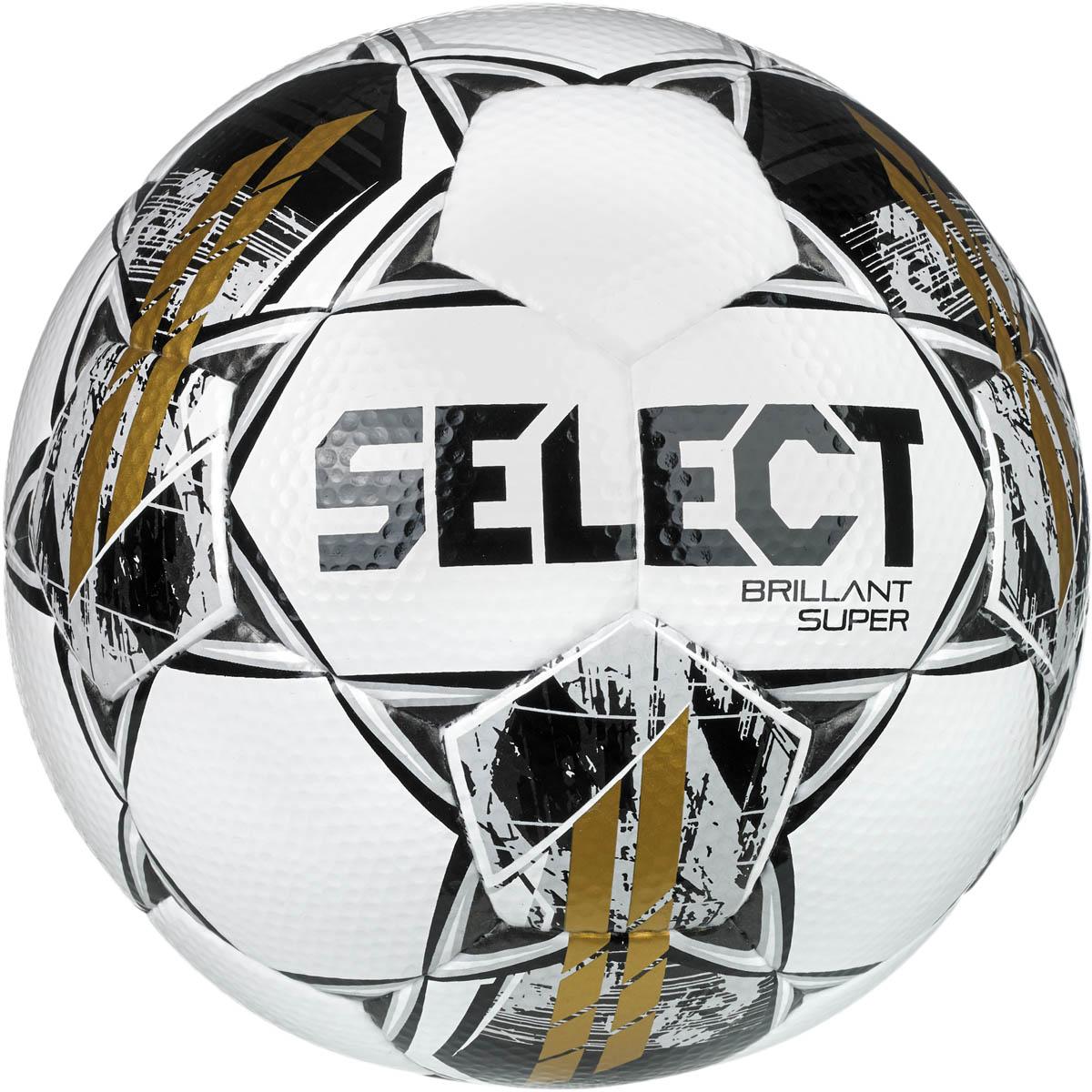 SELECT Brillant Super v23 Fodbold white/grey