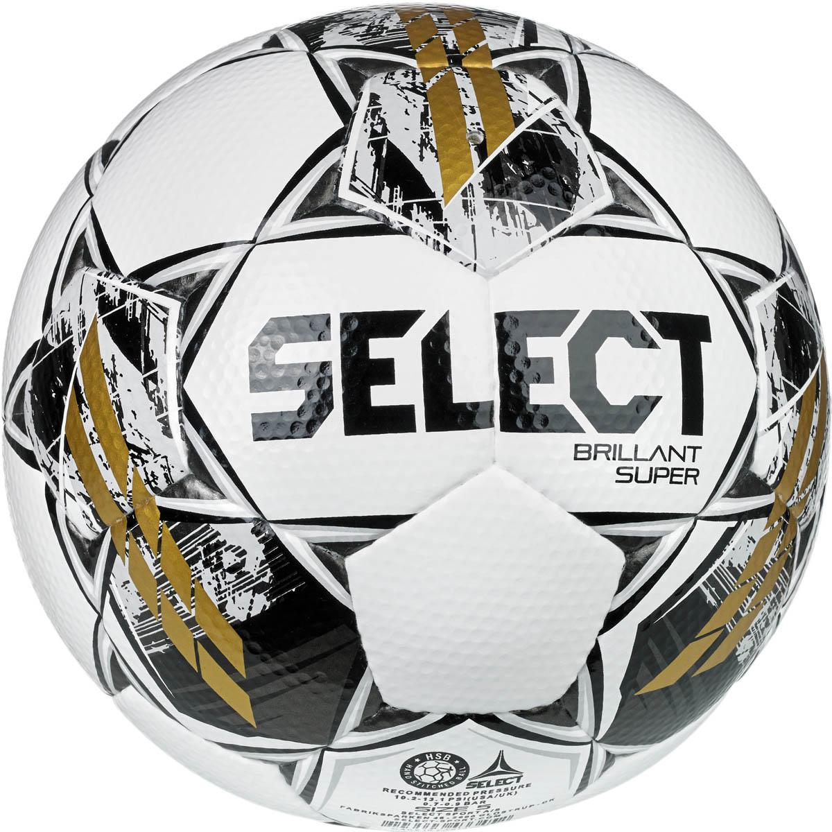 SELECT Brillant Super v23 Fodbold white/grey