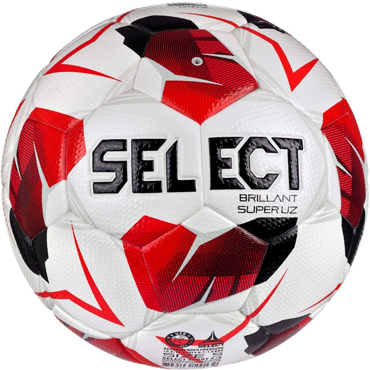 DBU Brillant Super UZ v26 Fotball white/red