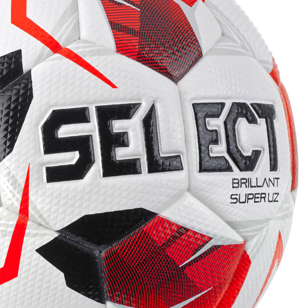 DBU Brillant Super UZ v26 Fotball white/red