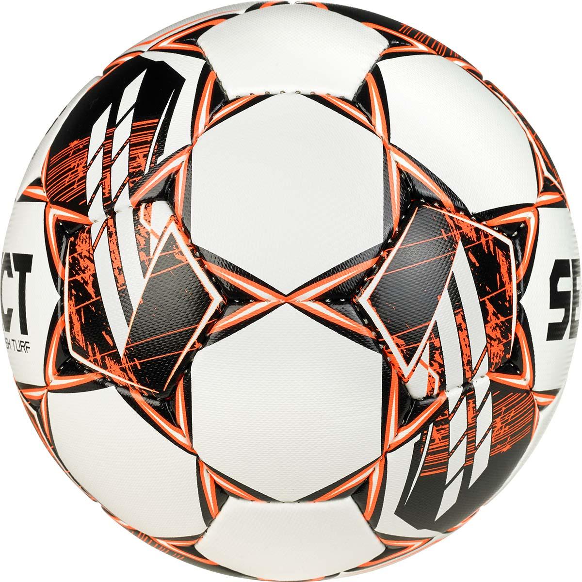 SELECT Flash Turf v23 Kunstgræs Fodbold white/orange