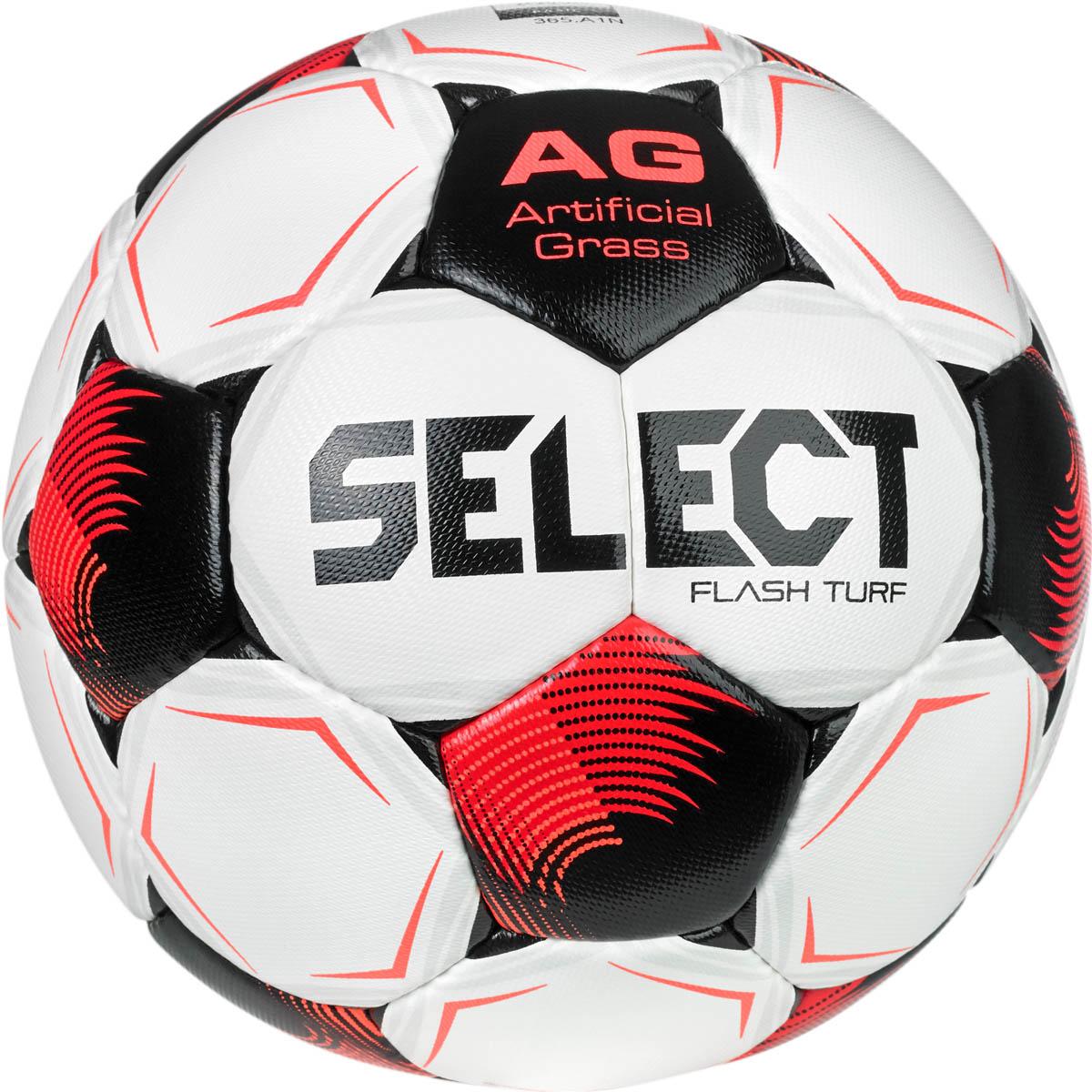 SELECT Flash Turf v26 Kunstgræs Fodbold White/Red