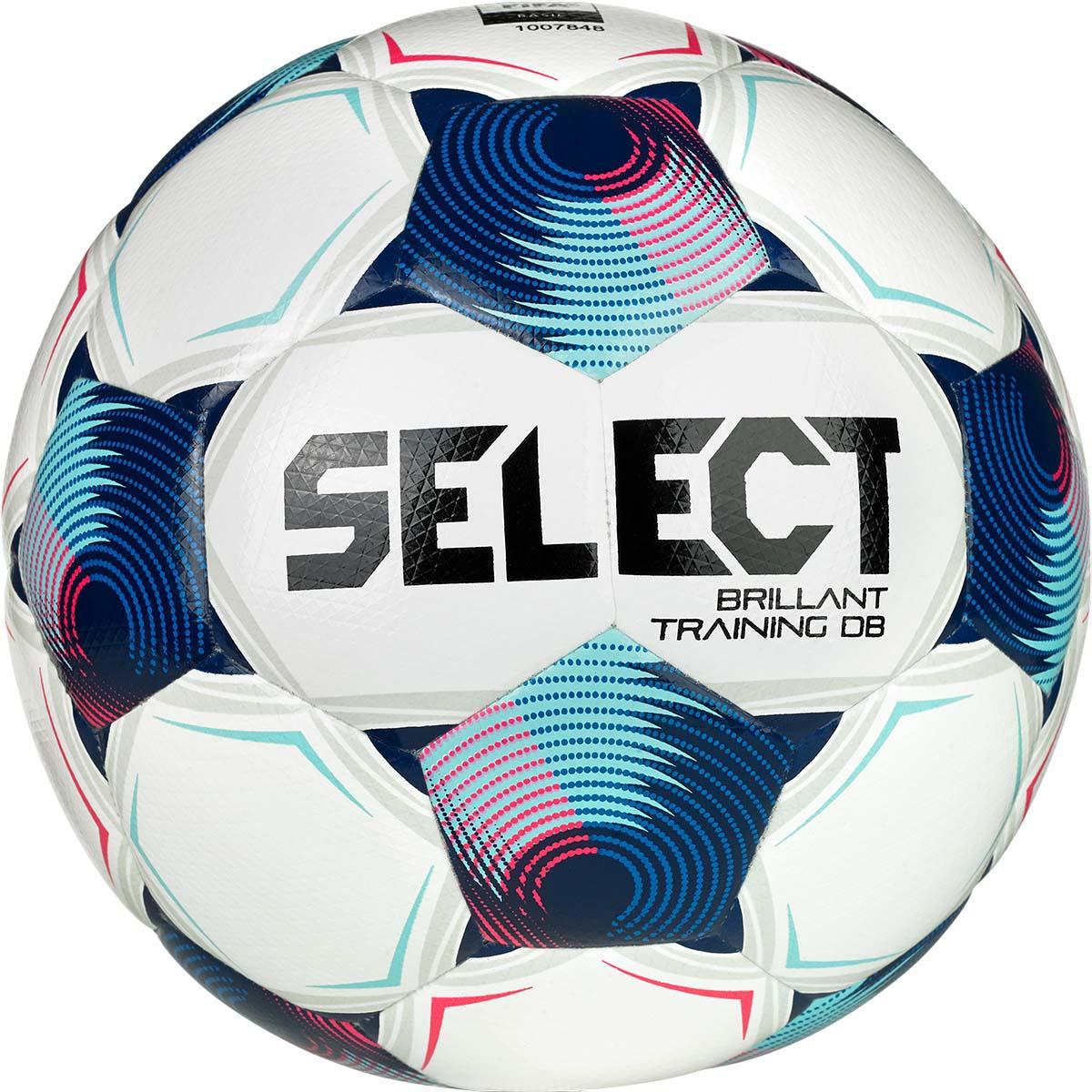 SELECT Brillant Training DB v25 Fodbold white/blue