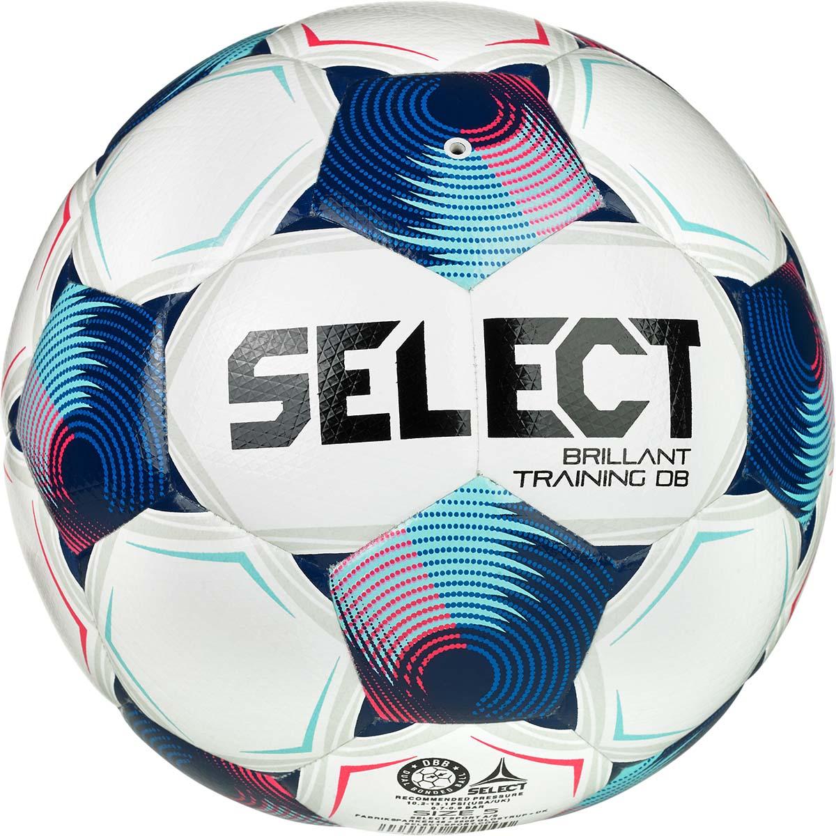 SELECT Brillant Training DB v25 Fodbold white/blue