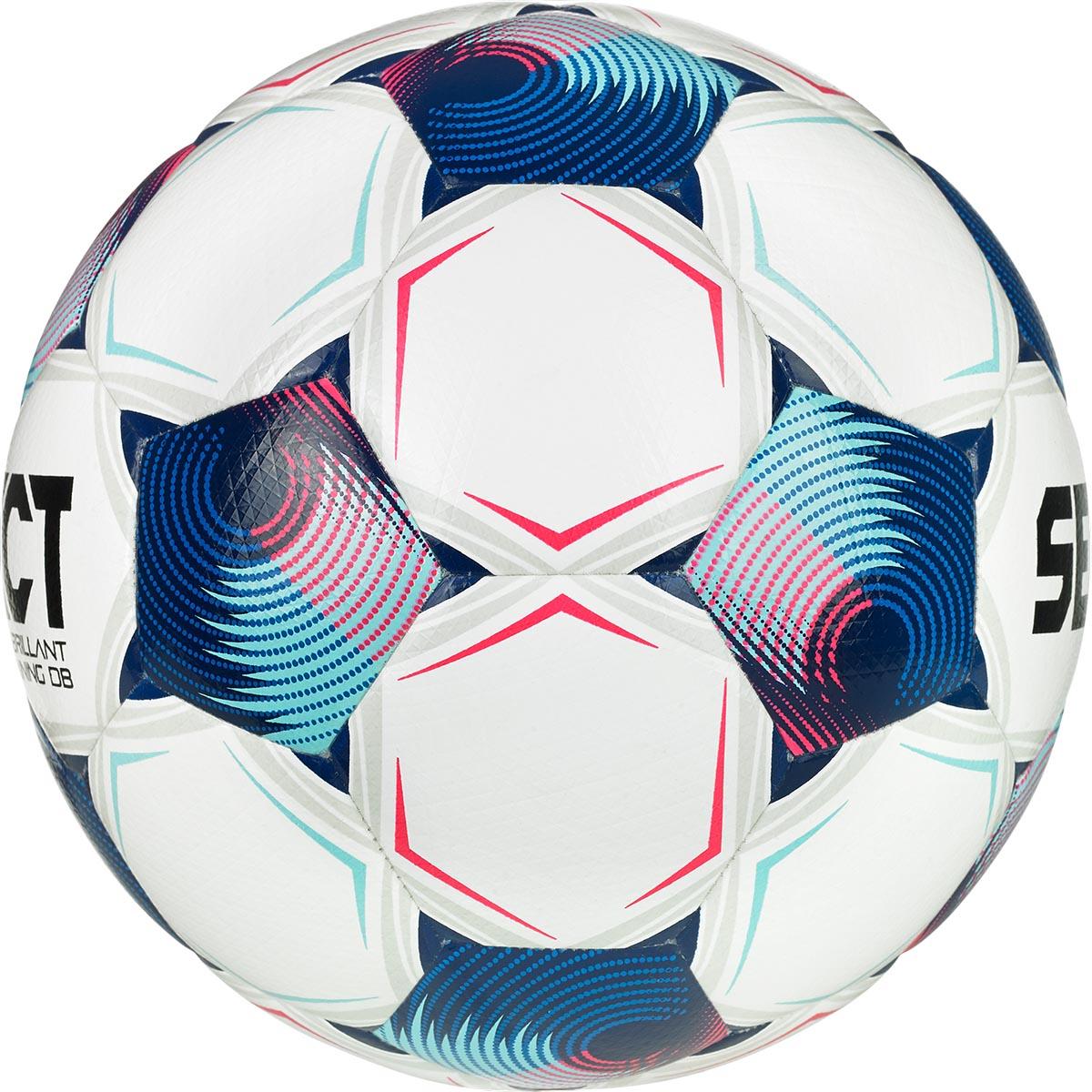 SELECT Brillant Training DB v25 Fodbold white/blue
