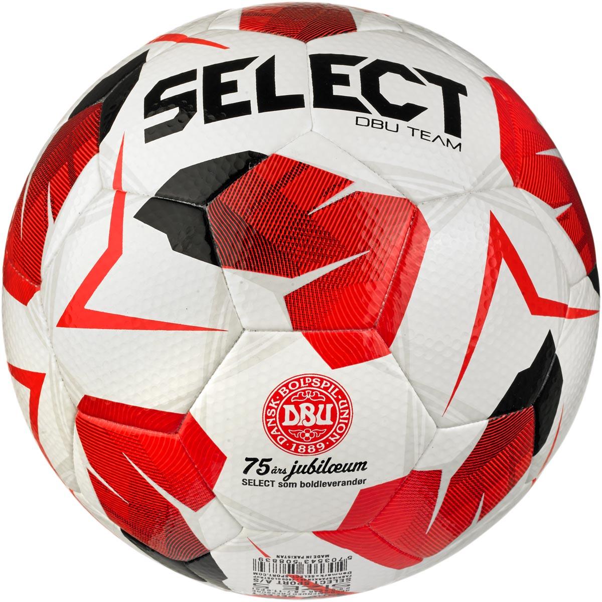 DBU Team Fotball white/red