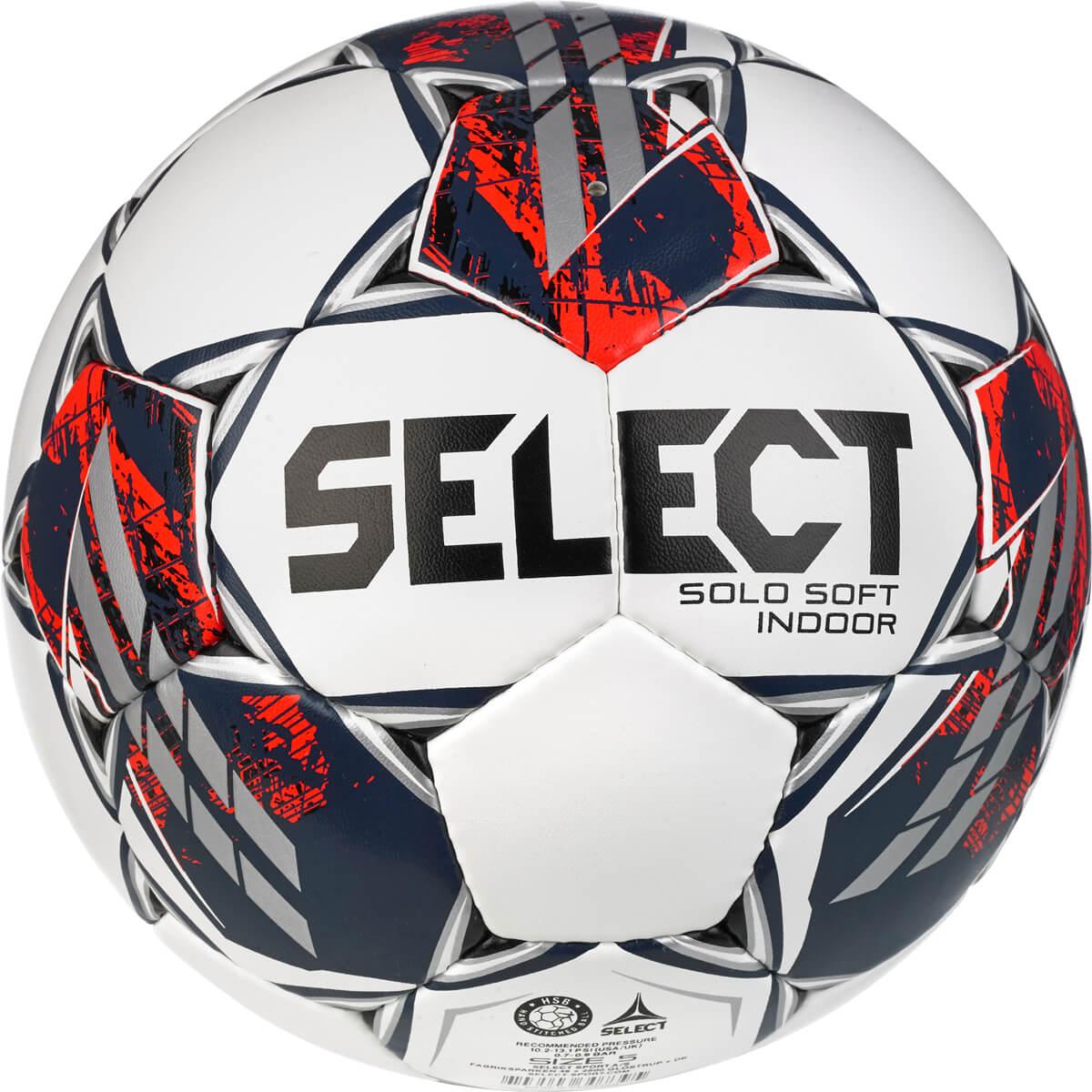 SELECT Solo Soft Indendørs Fodbold white/black