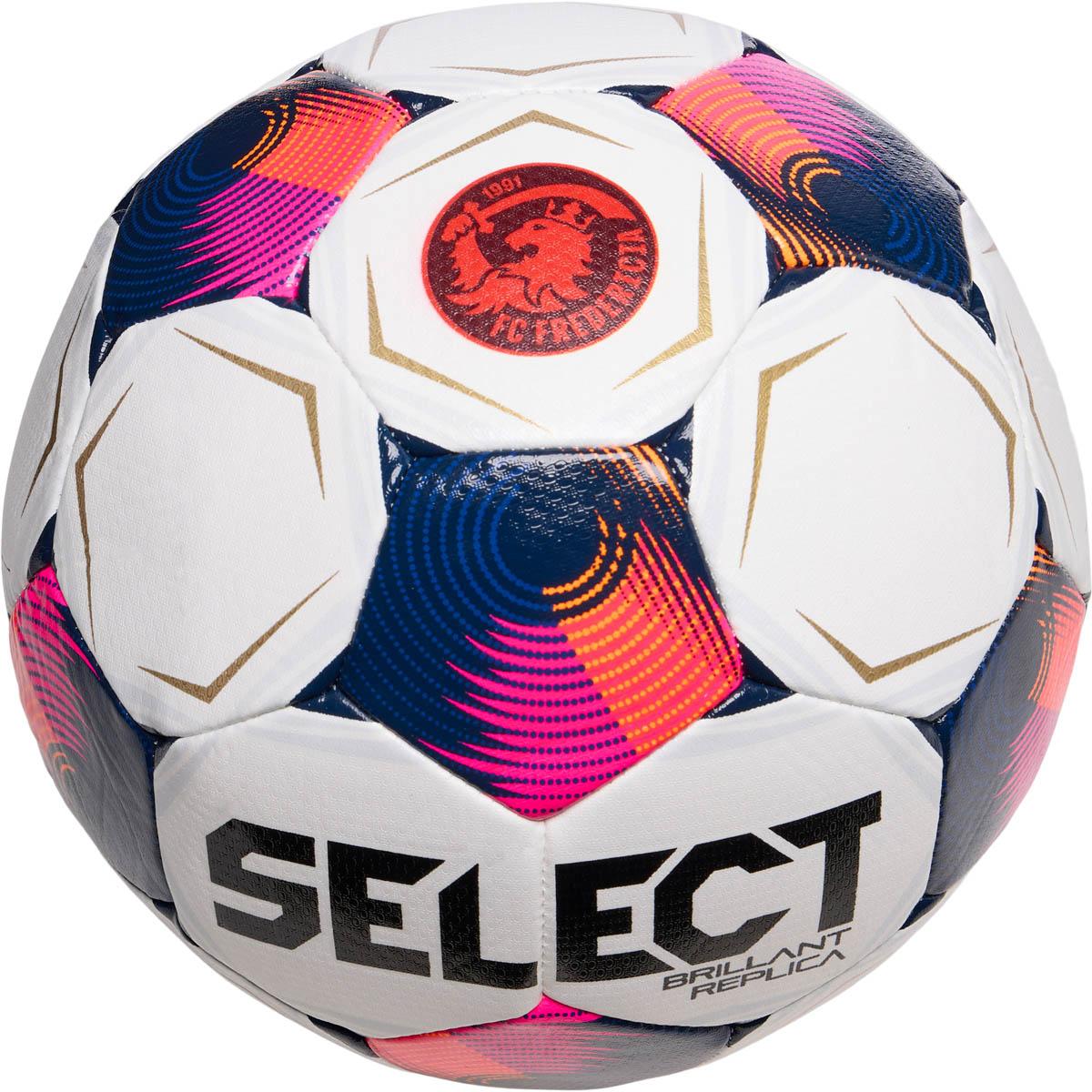 FC Fredericia Brillant Replika Fodbold White/Red