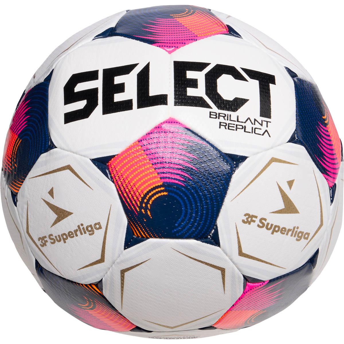 FC Fredericia Brillant Replika Fodbold White/Red