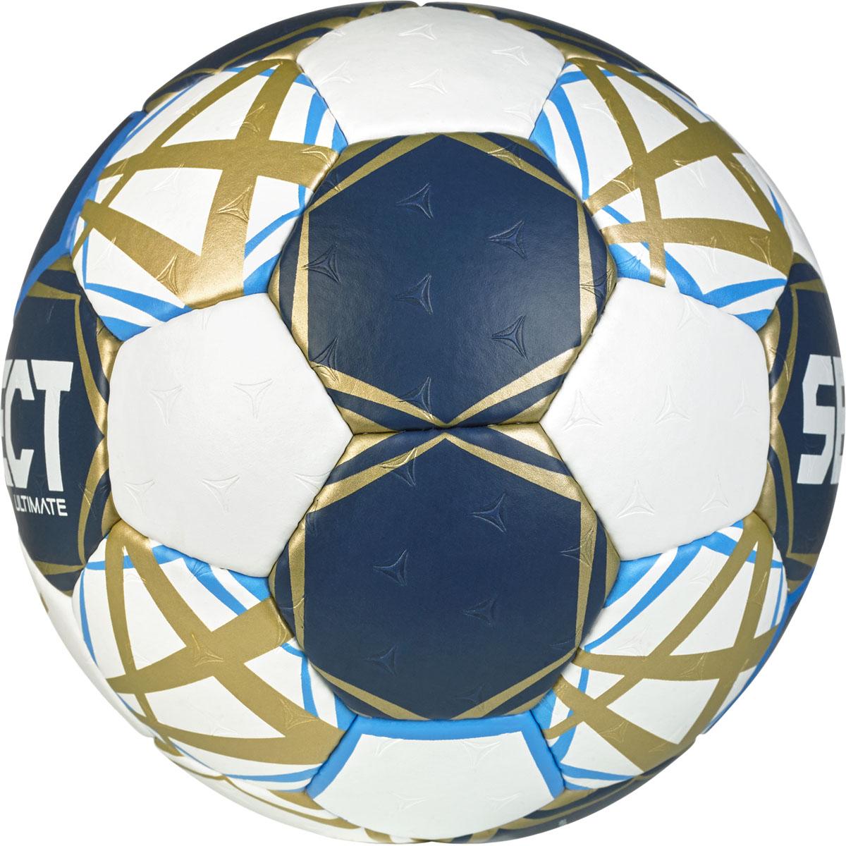 SELECT Ultimate EHF Champions League v25 Håndbold White/Blue