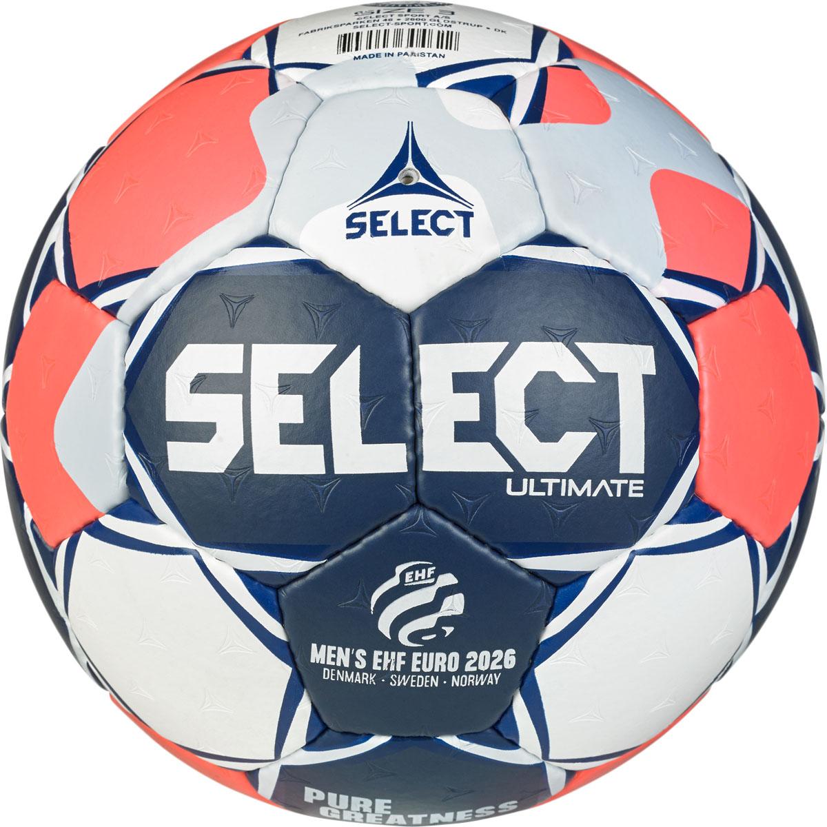 SELECT Ultimate EHF Mens European League v25 Håndbold Navy/Red