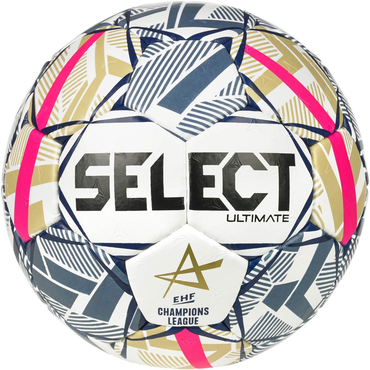 SELECT Ultimate EHF Champions League v26 Håndbold white/blue