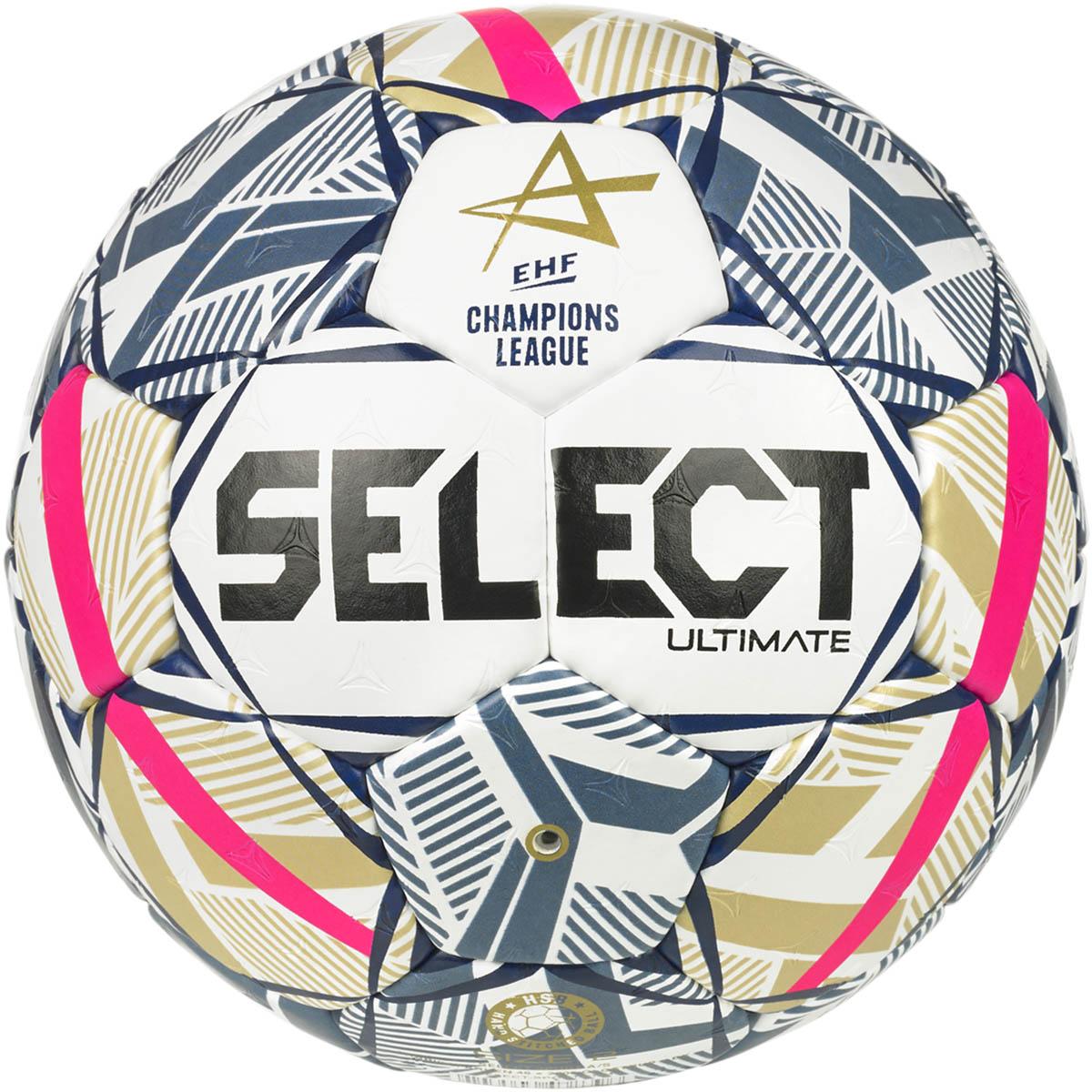 SELECT Ultimate EHF Champions League v26 Håndbold white/blue