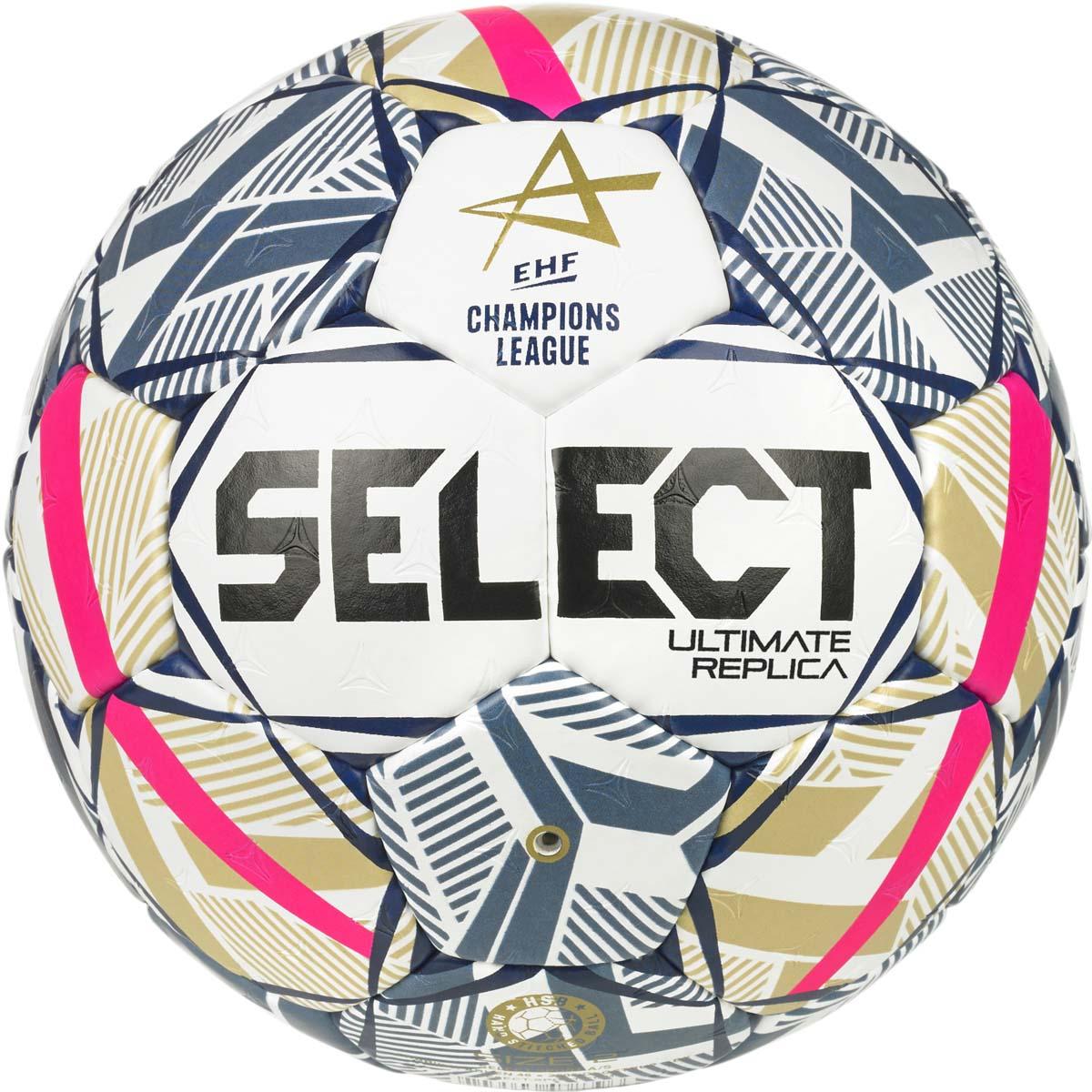 SELECT Replica EHF Champions League v26 Håndbold white/blue