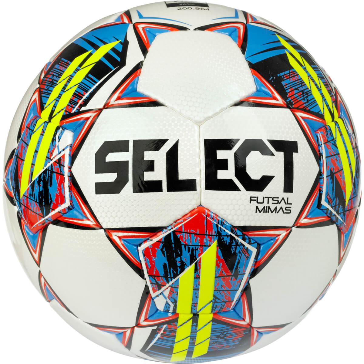 SELECT Mimas v22 Futsal Fodbold white/yellow