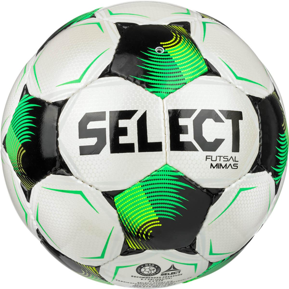 SELECT Mimas v26 Futsal Fodbold white/green