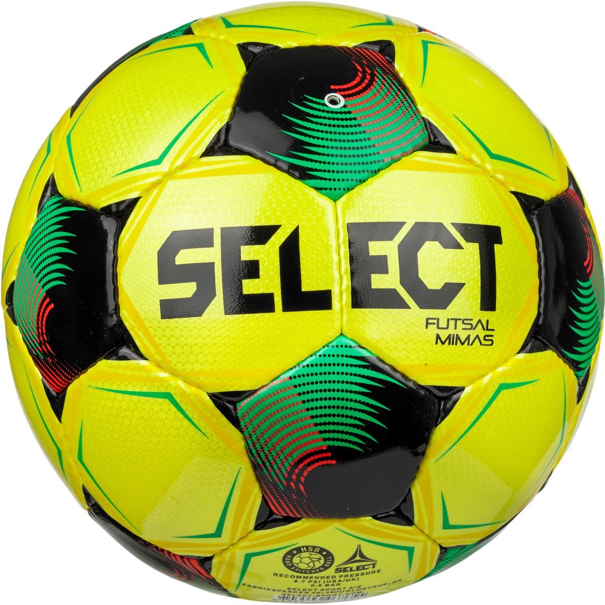 SELECT Mimas v26 Futsal Fodbold yellow/green