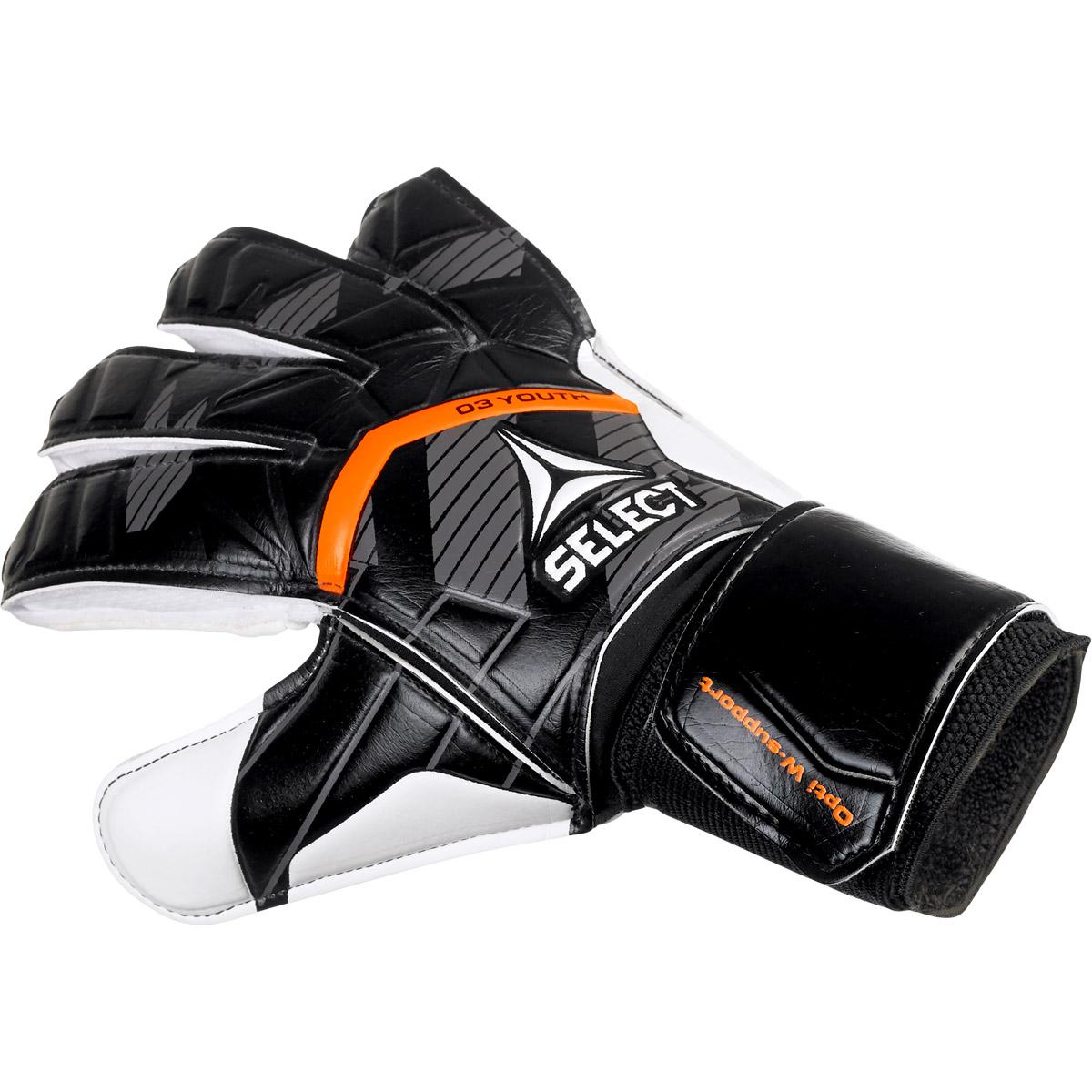 SELECT 33 Youth v25 Målmandshandsker Børn black/white