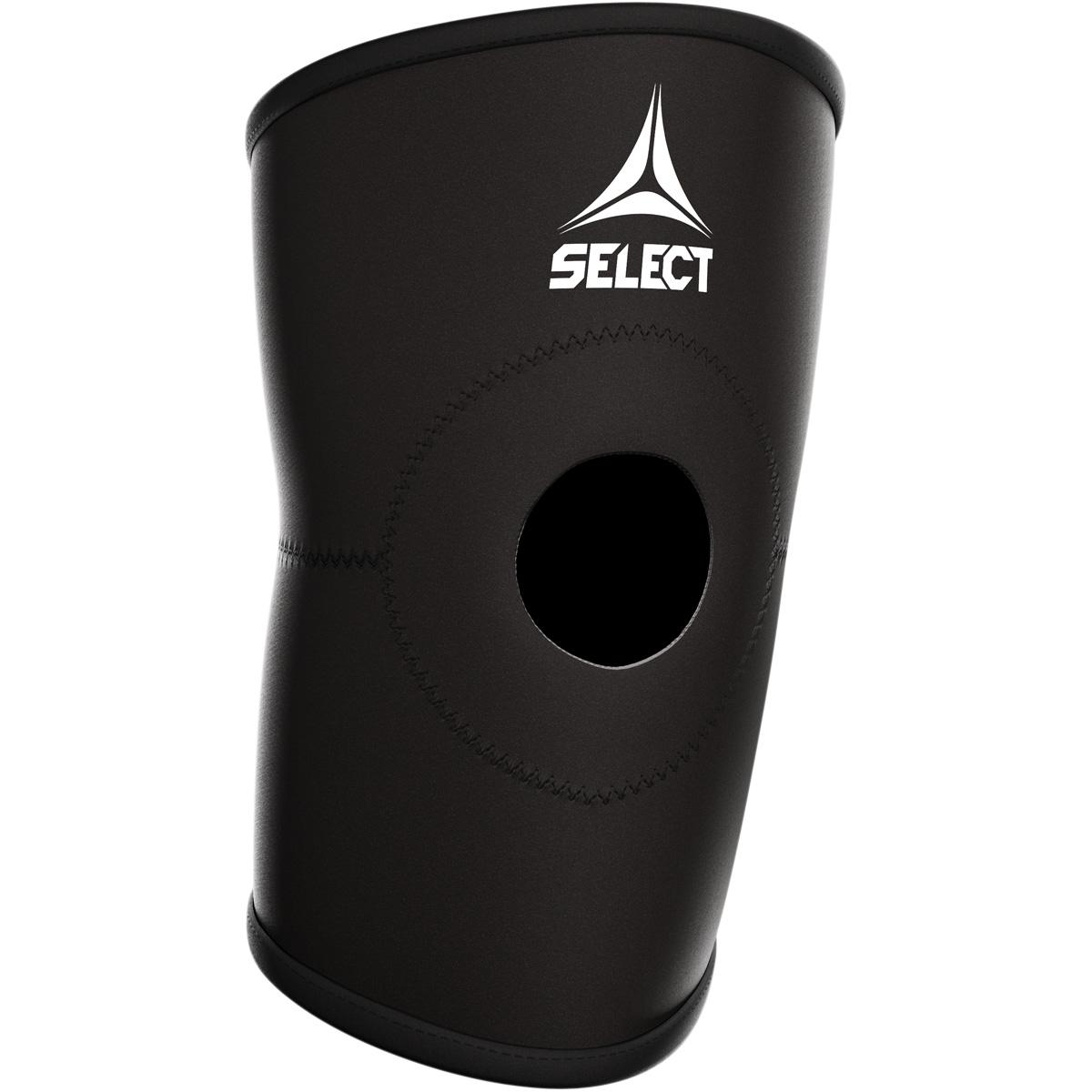 SELECT Elastik Knæbind M/Hul Black