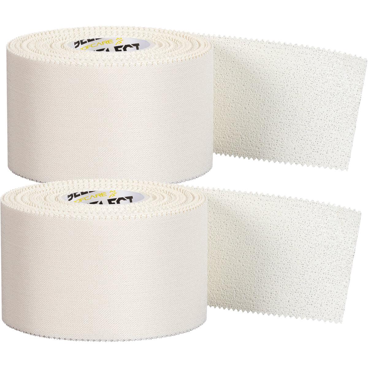 SELECT Pro Strap 4 cm x 10 m 2-Pack Sportstape white