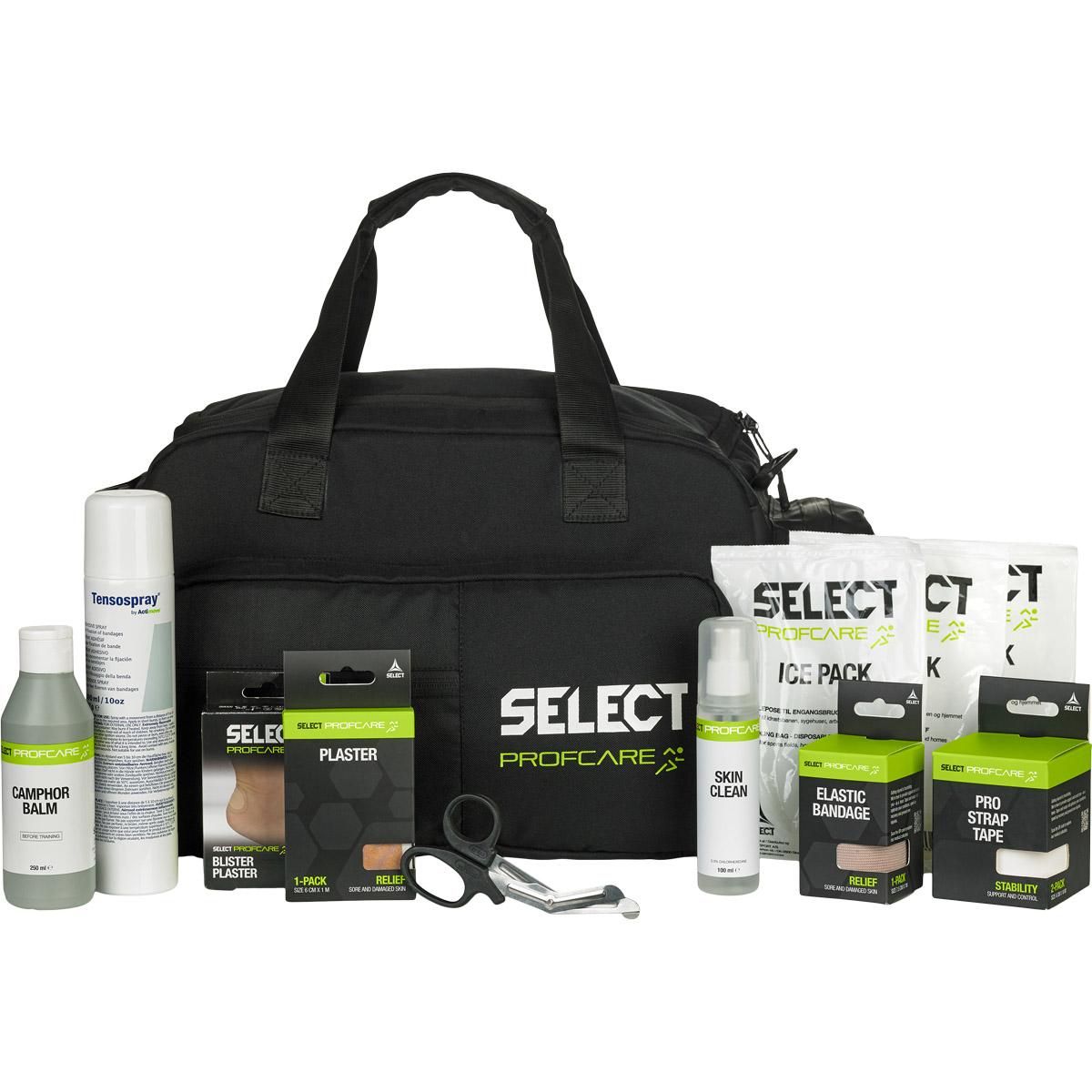 SELECT Large v25 Medicintaske M/Indhold Black