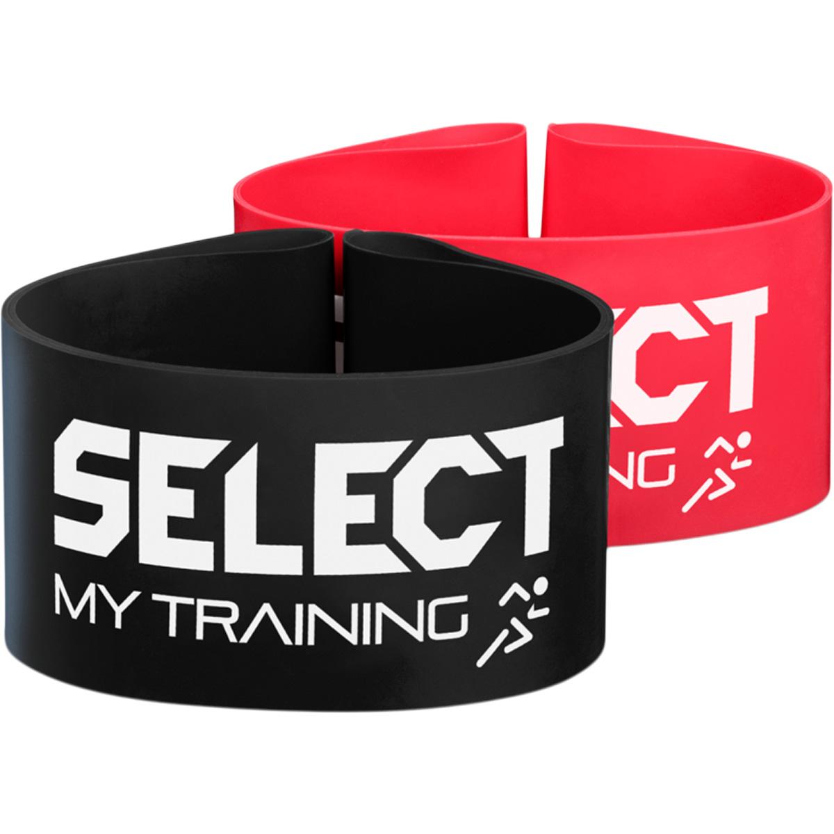 SELECT Profcare 2-Pack Træningselastiksæt Red/Black