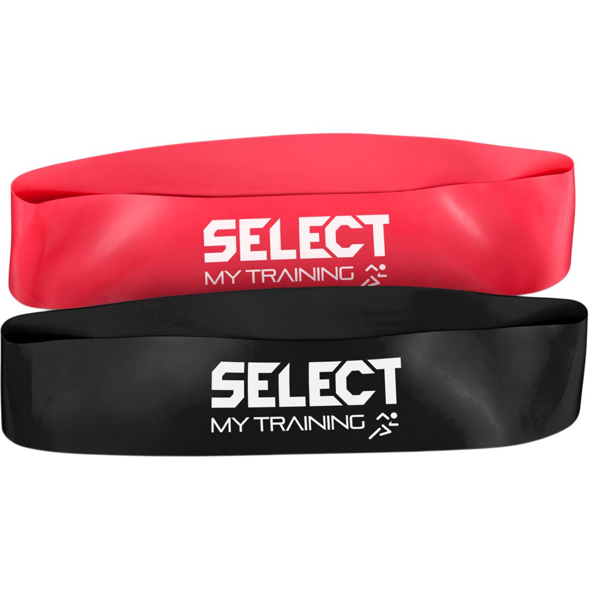 SELECT Profcare 2-Pack Træningselastiksæt Red/Black