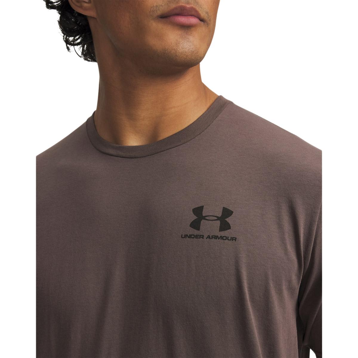 Under Armour Sportstyle Left Chest Trænings T-shirt Herre Peppercorn