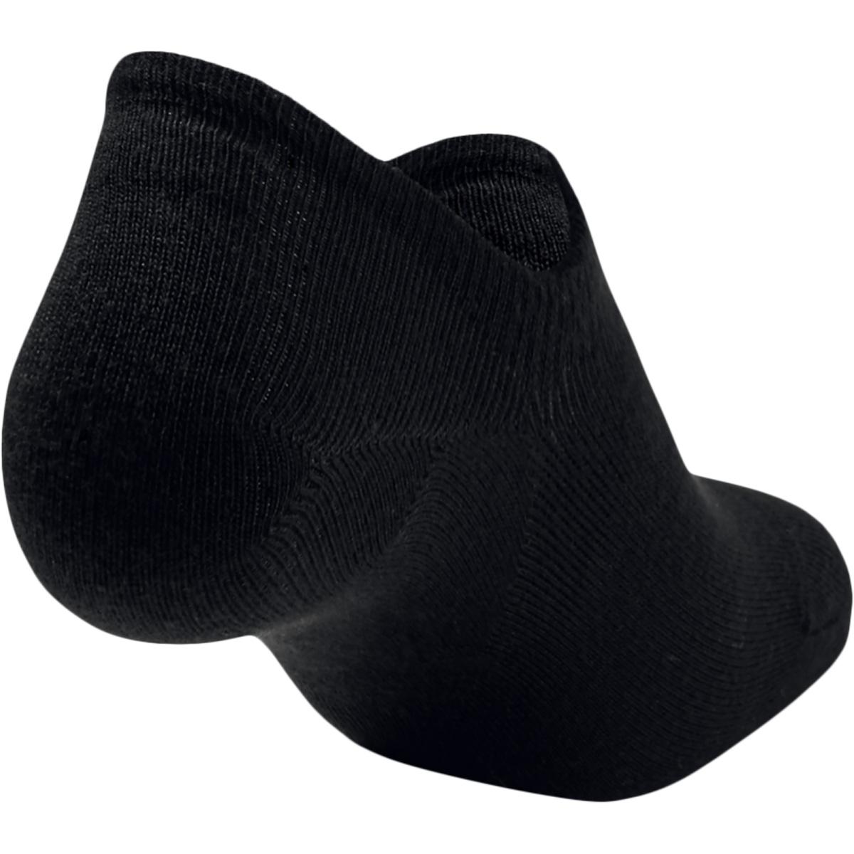Under Armour Essential Ultra Low 3-Pack Footies BLACK