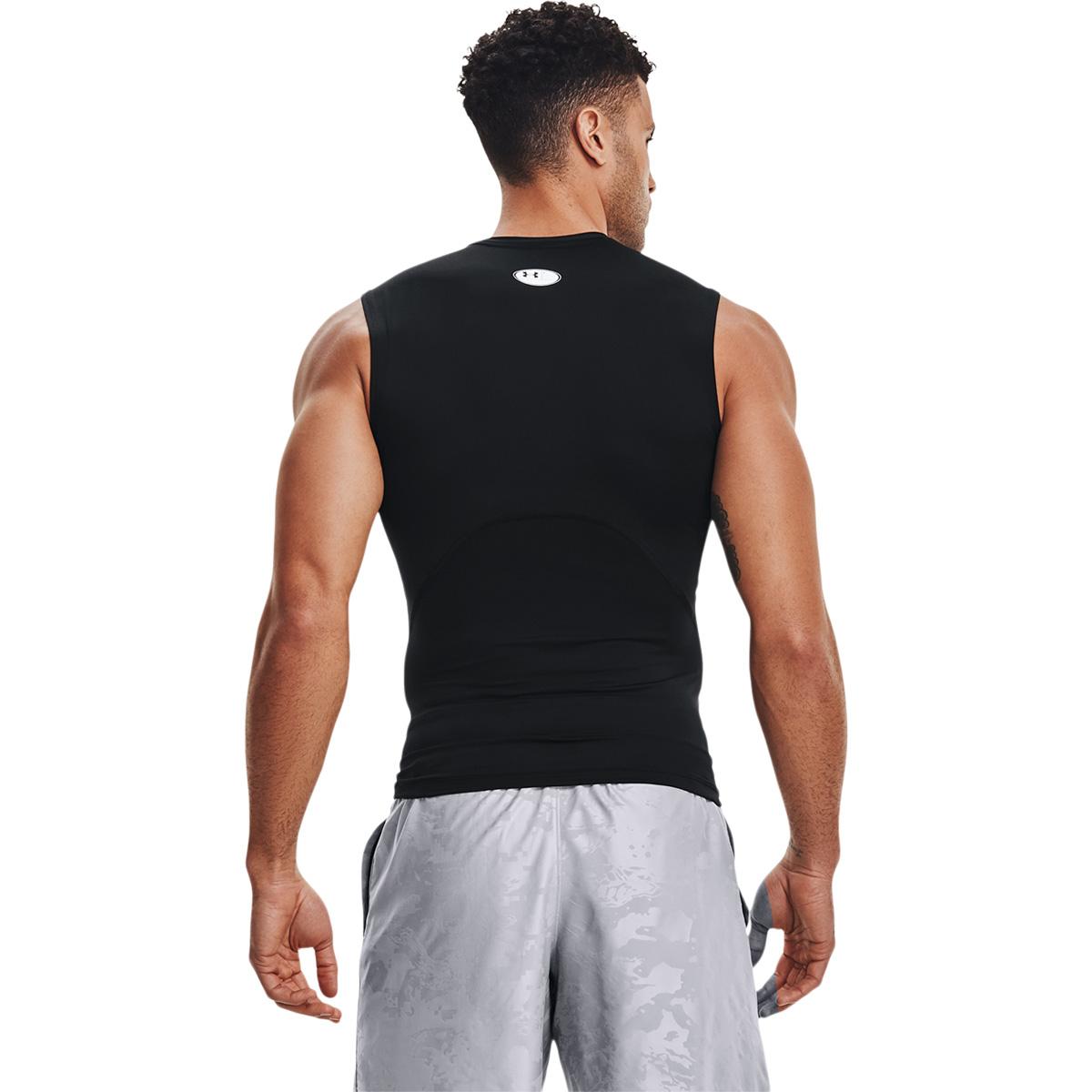 Under Armour HeatGear Armour Mock Kompresjonstopp Herre BLACK