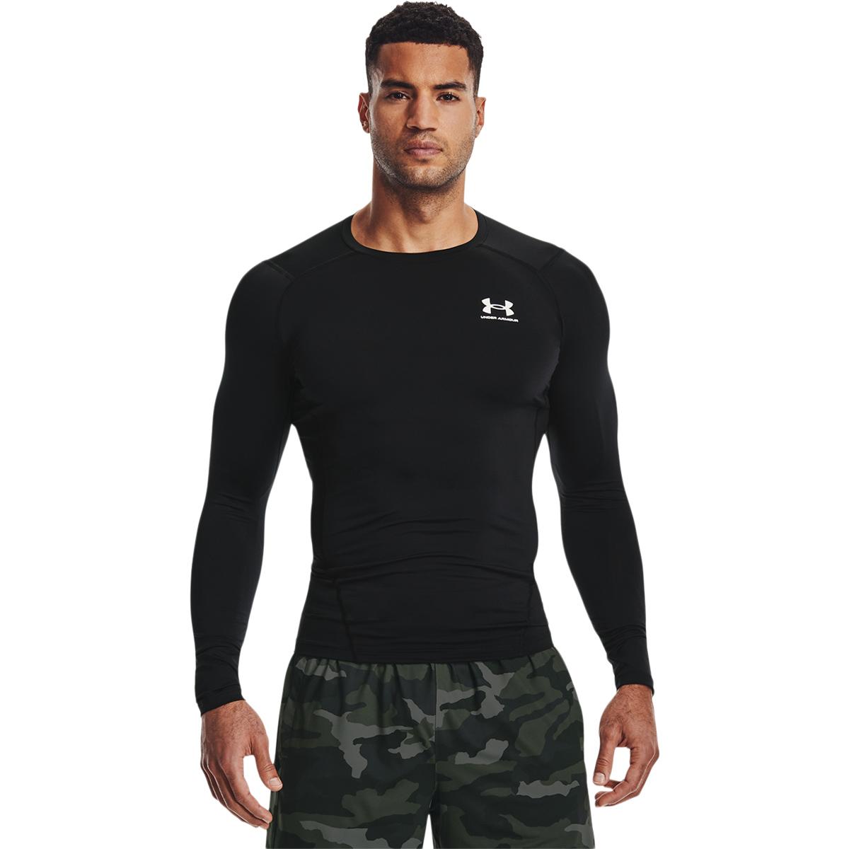 Under Armour HeatGear Armour Langærmet Kompressions T-shirt Herre BLACK