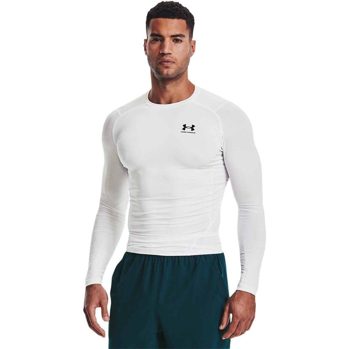 Under Armour HeatGear Armour Langærmet Kompressions T-shirt Herre WHITE