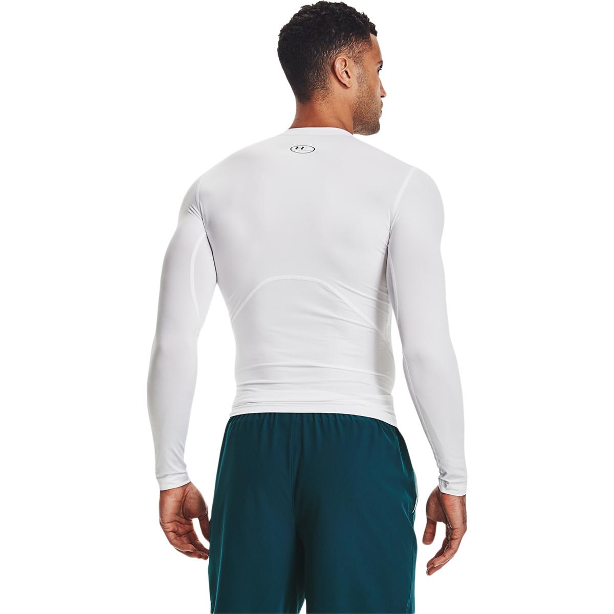 Under Armour HeatGear Armour Langærmet Kompressions T-shirt Herre WHITE