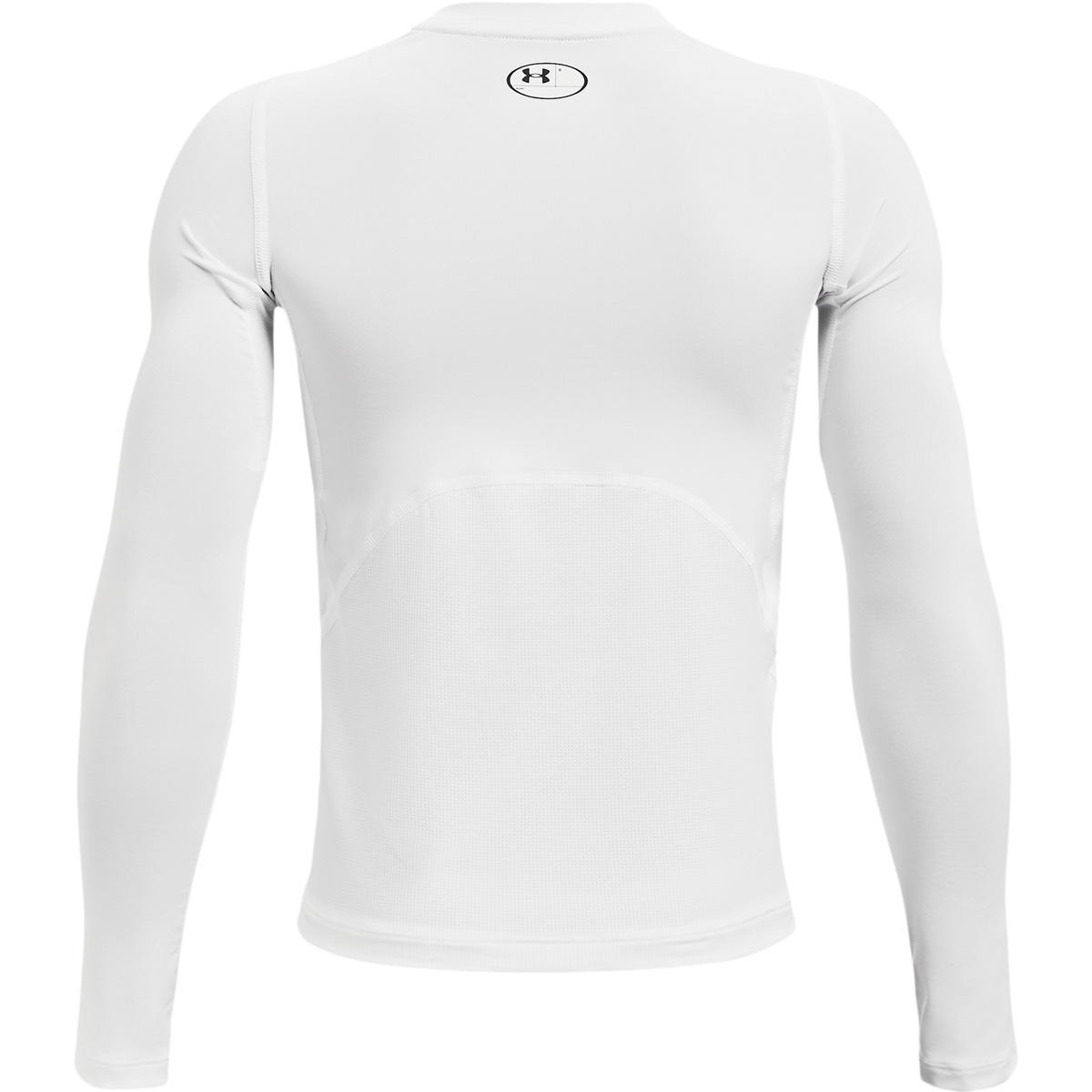 Under Armour HeatGear Langermet Baselayer T-skjorte Barn White